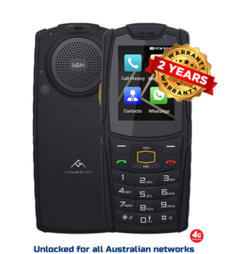 AGM M7 basic phone. 1GB/8GB, IP68/69K waterproof, PTT, 4G
