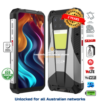 Unihertz Tank 3 5G, 16GB/512GB, Dimensity 8200, Android 13, 200MP camera, Laser rangefinder