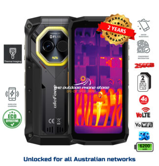 Ulefone Armor Mini 20 Thermal 5G rugged phone - 8GB/256GB Dimensity 6300, Android 14, 50MP camera, Dual VoLTE, 6200 mAh