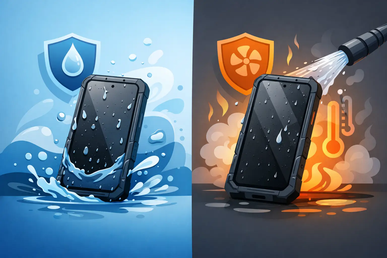 IP68 vs IP69K Phone: What Actually Matters