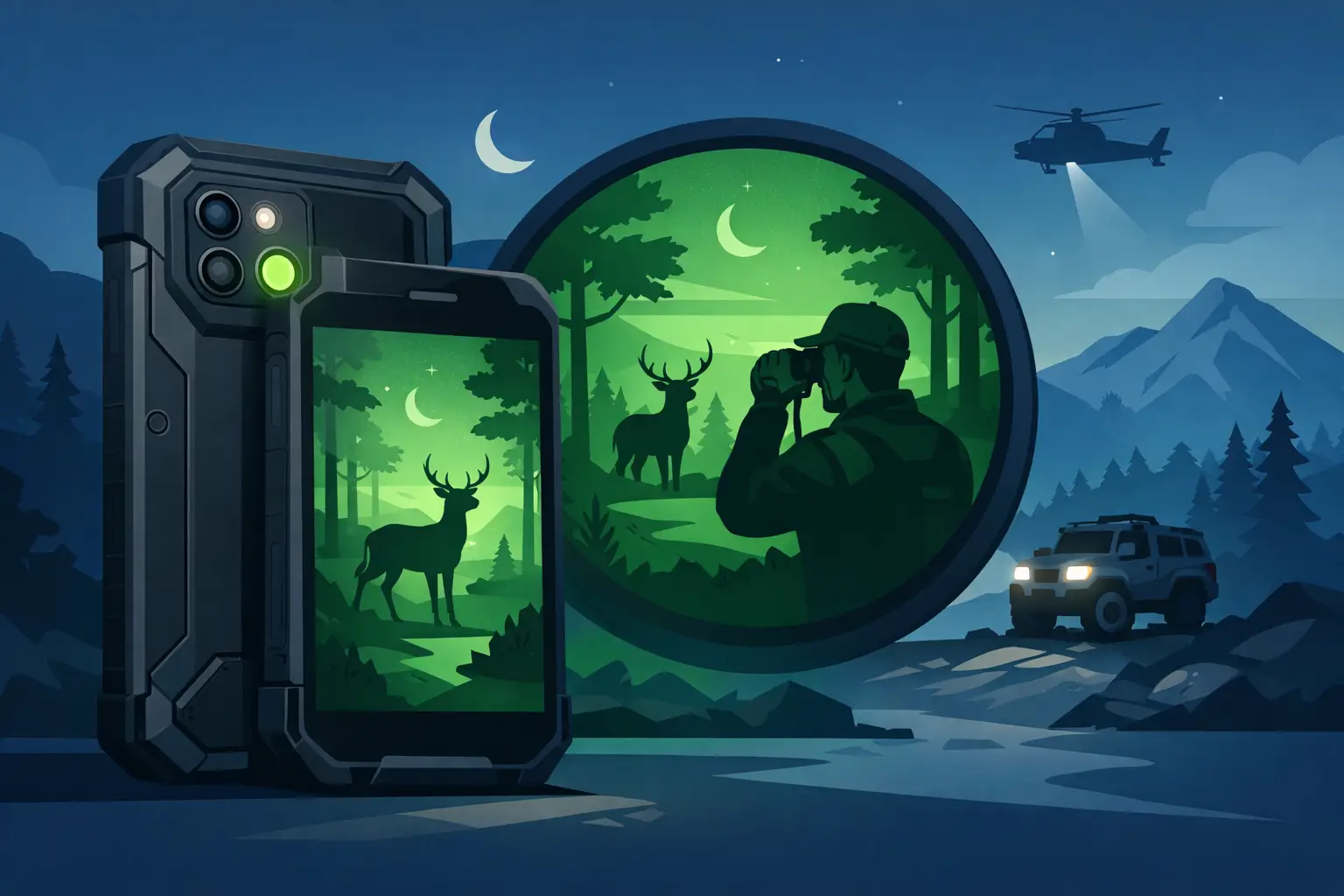 Rugged Phone With Night Vision: What Matters