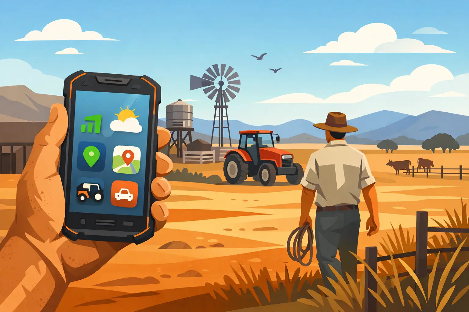 How to Pick a Farm Phone for Hard Australian Work