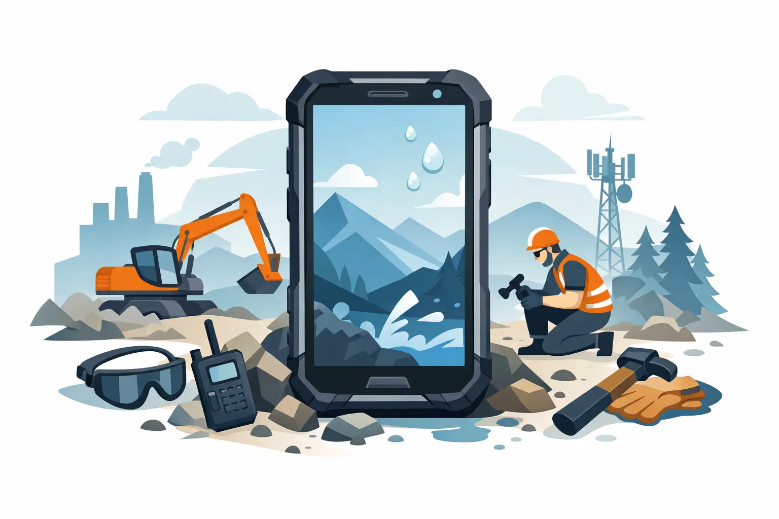 Rugged Phone Buying Guide for Hard-Use Work