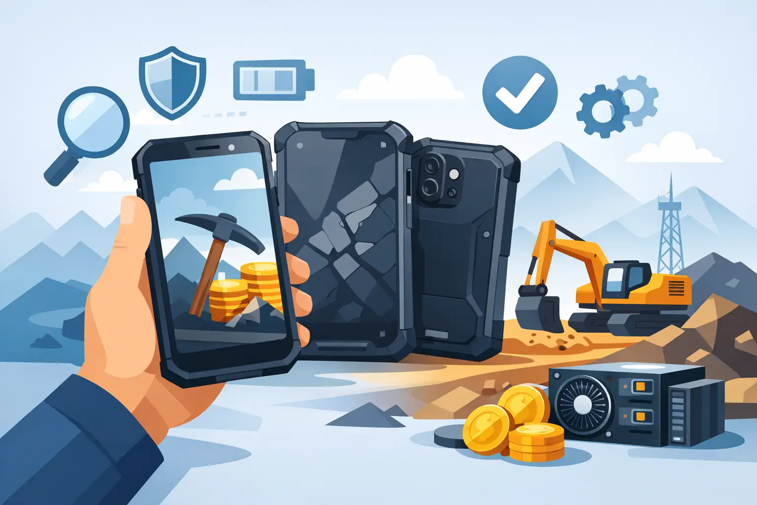 How to Choose a Mining Phone That Lasts