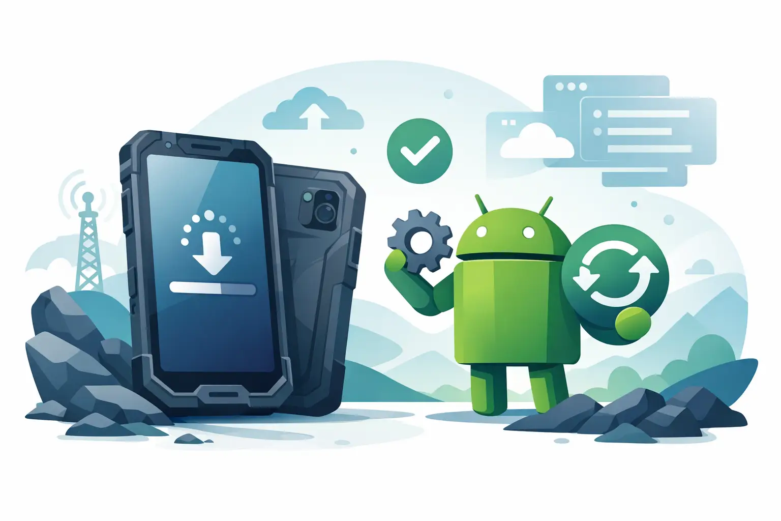 Rugged Android Updates for Hard-Use Phones