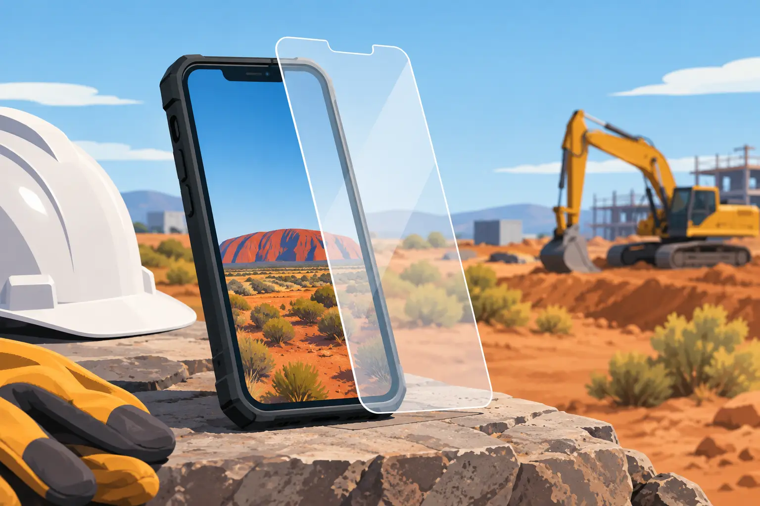Best Screen Protectors for Tough Australian Worksites