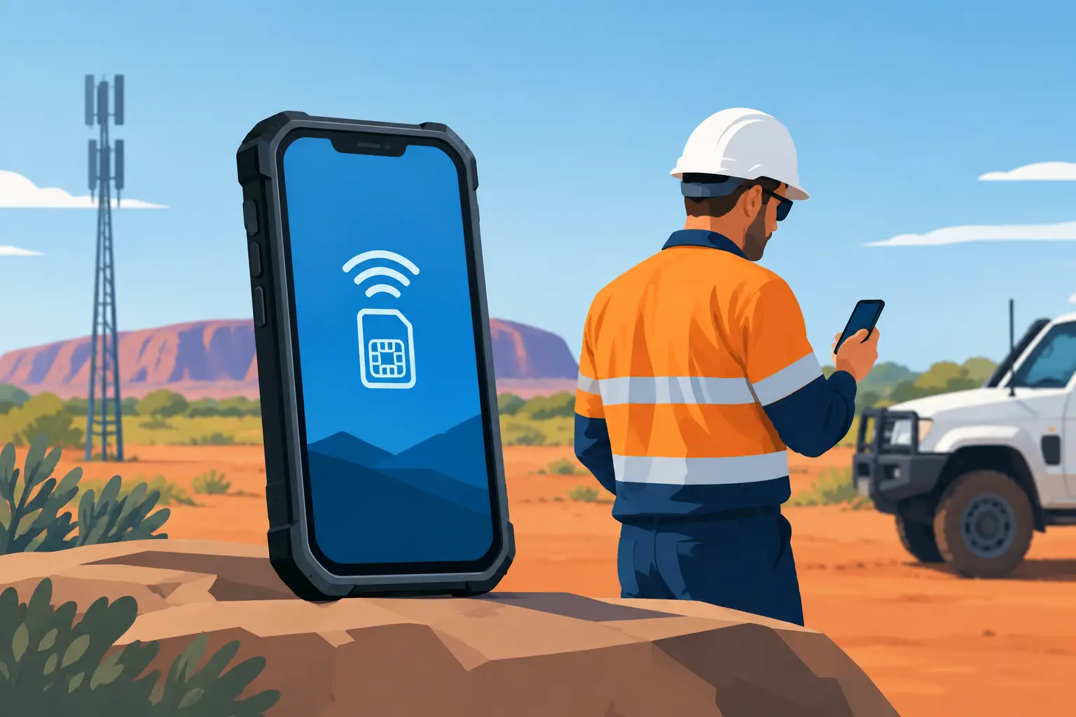 eSIM Rugged Phones for Hard-Working Australians