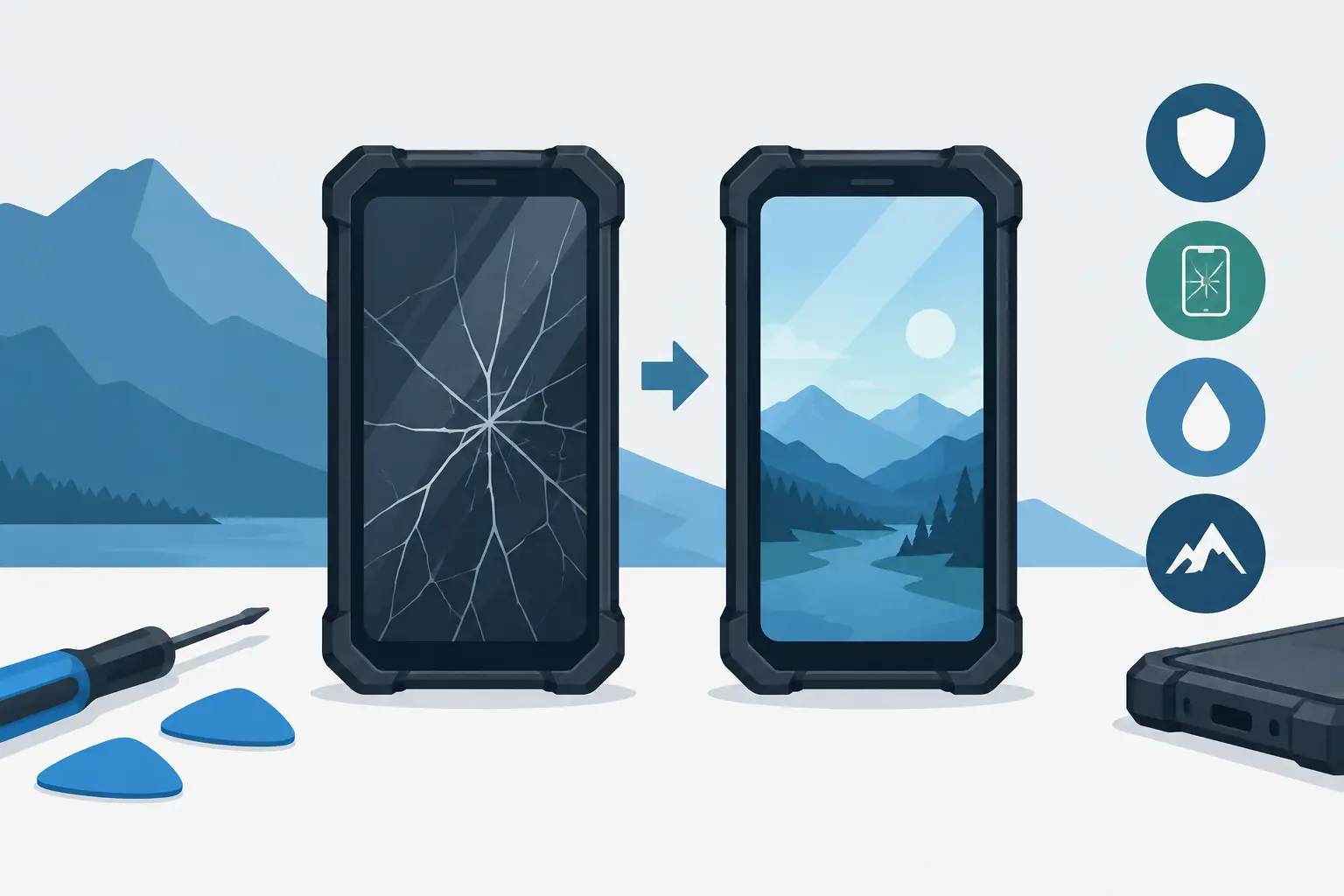 Rugged Screen Replacement: What Actually Matters