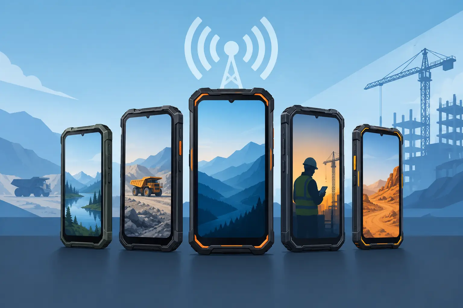 5G Rugged Phone Comparison for Hard Work