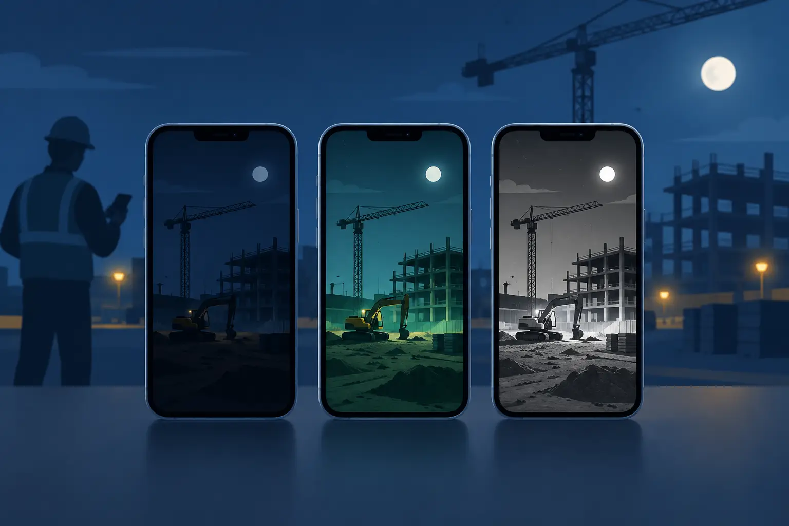 Night Vision Phone Comparison for Hard Work